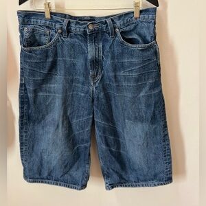 Men’s Sean John baggy denim shorts size 34 Y2K skater shorts